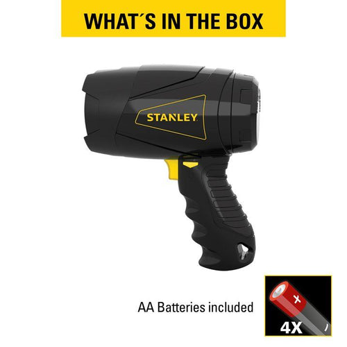 STANLEY 300 Lumen Compact LED Alkaline Spotlight (SL3WAKS) EasyOptionXY LLC
