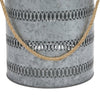 DecMode 12", 10"H Coastal Lantern, Gray, 2 - Pieces EasyOptionXY LLC