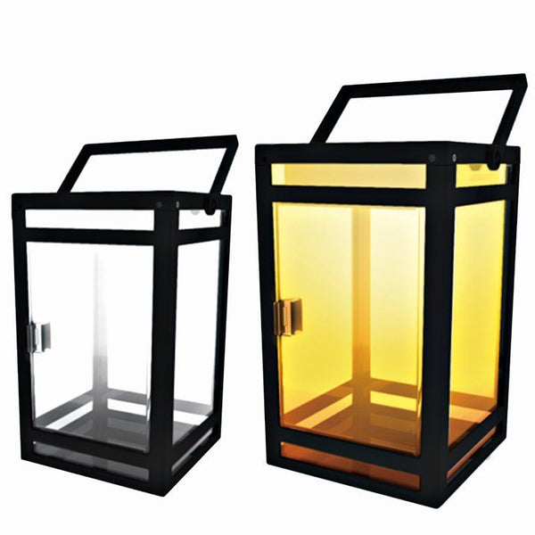 Techko Solar Portable Lantern - Amber or White Light (Clear Panel) EasyOptionXY LLC