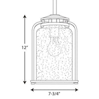 Botta Collection One-Light Medium Hanging Lantern EasyOptionXY LLC