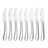 Bruntmor Alba Gourmet Stainless Steel 8-Piece Steak Knife Set With Full Tang EasyOptionXY LLC