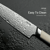 CAROTE 8PCS Kitchen Knife Bock Set, Stainless Steel Razor-Sharp Blade,Essential Knife Set with Block, Dishwasher Safe EasyOptionXY LLC