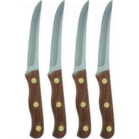 Chicago Cutlery Walnut Tradition 4-Piece Stainless Steel Steak Knife Set EasyOptionXY LLC