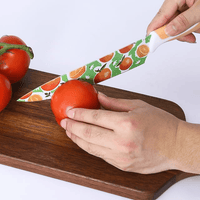 UPTRUST Knife Set, 10-piece Kitchen Knife Set Nonstick Coated with 5 Blade Guard, Multicolored Fruit Knives, Perfect as Kitchen Gifts EasyOptionXY LLC