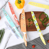 UPTRUST Knife Set, 10-piece Kitchen Knife Set Nonstick Coated with 5 Blade Guard, Multicolored Fruit Knives, Perfect as Kitchen Gifts EasyOptionXY LLC