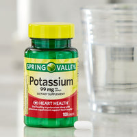 Spring Valley Potassium Caplets Dietary Supplement; 99 mg; 100 Count EasyOptionXY LLC