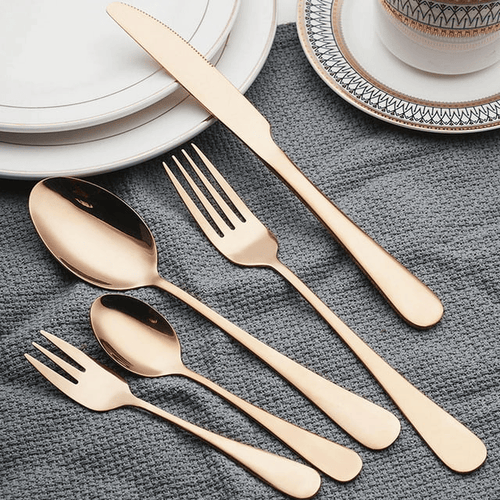 Silverware Set, AOMOTA 30 Piece Stainless Steel Flatware Silverware Set with Premium Gift box, Include Knife/Fork/Spoon/Teaspoon Service for 6, Mirror Finish, Smooth Edge EasyOptionXY LLC