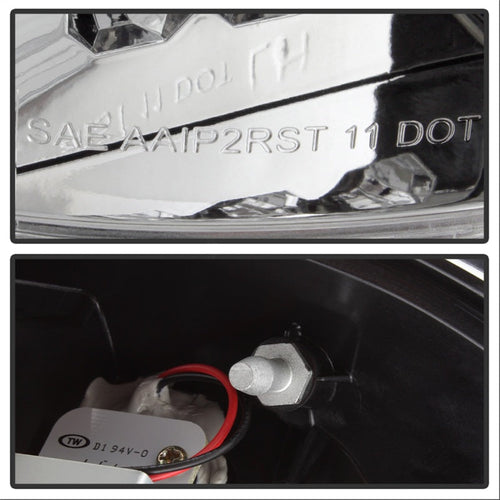 Spyder Ford F150 side 97-03/F250/350/450 Super Duty 99-07 LED Tail Lights Chrm ALT-YD-FF15097-LED-C OffRoadUSA.com