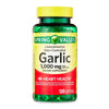 Spring Valley Odor-Controlled Garlic Softgels Dietary Supplement; 1; 000 mg; 120 Count EasyOptionXY LLC