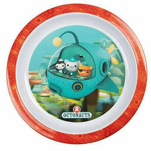 Octonauts 5 Pc Mealtime Feeding Set for Kids and Toddlers - Includes Plate, Bowl, Cup, Fork and Spoon Utensil Flatware - Durable, Dishwasher Safe, BPA Free EasyOptionXY LLC