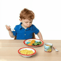 Octonauts 5 Pc Mealtime Feeding Set for Kids and Toddlers - Includes Plate, Bowl, Cup, Fork and Spoon Utensil Flatware - Durable, Dishwasher Safe, BPA Free EasyOptionXY LLC