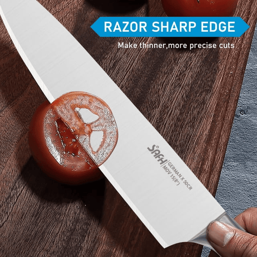 SAFH 8" Chef Knife, German Stainless Steel Sharp Knife, Premium Knife with Gift Box EasyOptionXY LLC