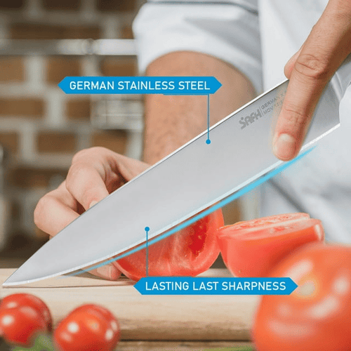 SAFH 8" Chef Knife, German Stainless Steel Sharp Knife, Premium Knife with Gift Box EasyOptionXY LLC