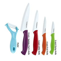 Cook Concept 9-Piece Ceramic Knife Set EasyOptionXY LLC