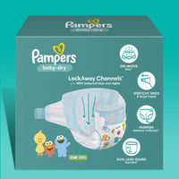 Pampers Baby-Dry Diapers Size 4, 28 Count EasyOptionXY LLC
