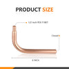 PEX Crimp 1/2" 6" Copper Stub Plumbingsell