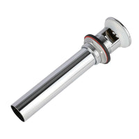 Bathroom Sink Overflow Flat Top Grid Drain Assembly, Chrome Plated Plumbingsell