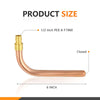 PEX A Expansion 1/2" 6" Copper Stub Plumbingsell