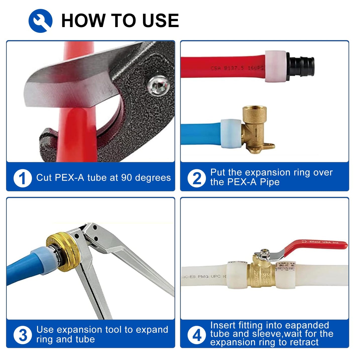 1/2" 300ft PEX-A Pipe (Red & Cutter)