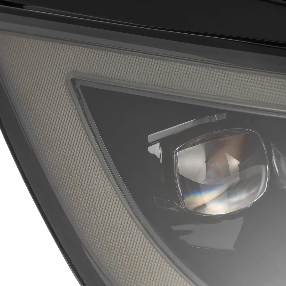 AlphaRex 12-21 Tesla Model S NOVA-Series LED Projector Headlights Alpha-Black