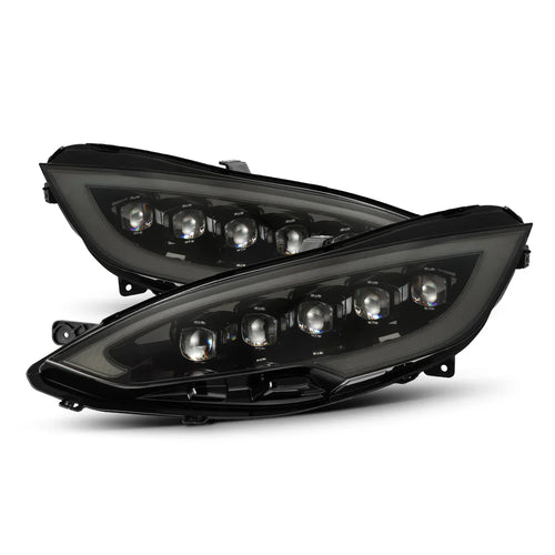 AlphaRex 12-21 Tesla Model S NOVA-Series LED Projector Headlights Alpha-Black OffRoadUSA.com