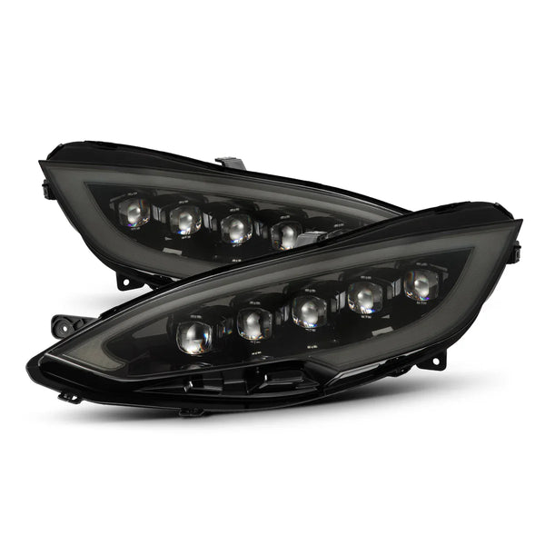 AlphaRex 12-21 Tesla Model S NOVA-Series LED Projector Headlights Alpha-Black OffRoadUSA.com