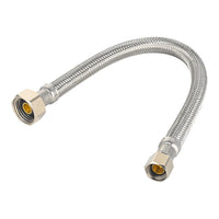 3/8" C x F 1/2" x 16" SS Braided faucet Hose Plumbingsell