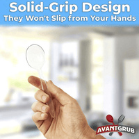 Avant Grub 5" Wide Clear Plastic Soup Spoons, 50 Pack EasyOptionXY LLC