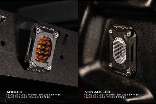 Morimoto Flush Mounting Kit: 1Banger LED Pods OffRoadUSA.com