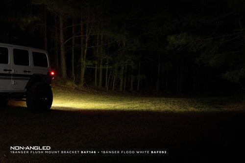 Morimoto Flush Mounting Kit: 1Banger LED Pods OffRoadUSA.com