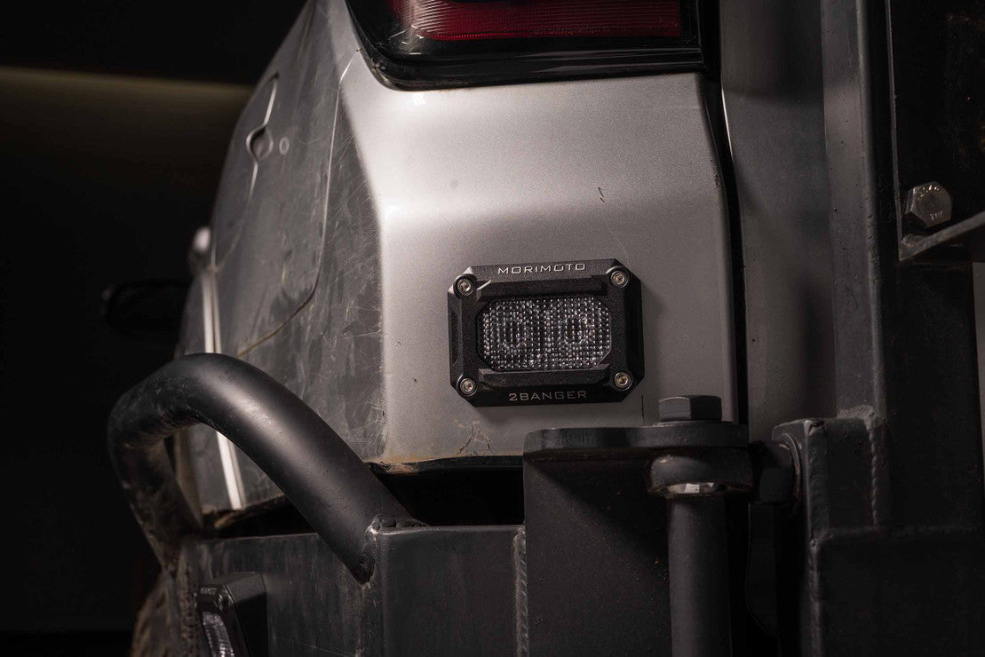 Morimoto Flush Mounting Kit: 2Banger LED Pods