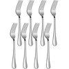 Aursear Upgrade Stainless Steel Dinner Forks Set, Salad Forks,Silver EasyOptionXY LLC
