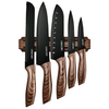 Cohesion Knife Magnetic Strip & 5 Pcs Kitchen Knife Set - Magnetic Knife Holder for Wall Stainless Steel Chef Knife EasyOptionXY LLC