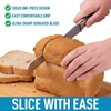 Zulay Kitchen Serrated Bread Knife Black EasyOptionXY LLC