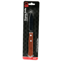 Chef Craft 3" Long Stainless Steel Blade Paring Granny Knife - Great for Peeling Vegetables and Cutting Fruit 3 Pack EasyOptionXY LLC