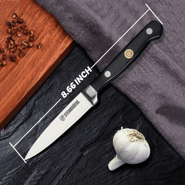 4-inch Paring Knife - Small Kitchen Knife Full Tang for Chopping, Slicing, Paring and Cutting Fruit Vegetable EasyOptionXY LLC