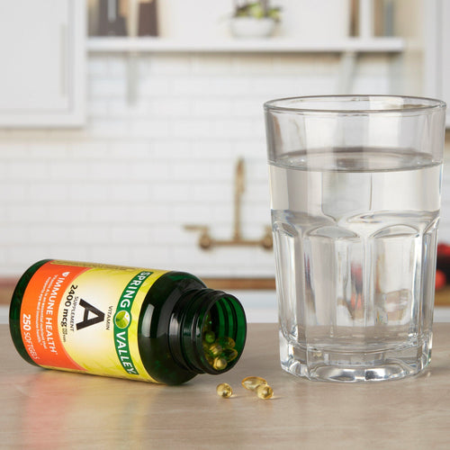Spring Valley Vitamin A Supplement; 2400 mcg; 250 Count EasyOptionXY LLC