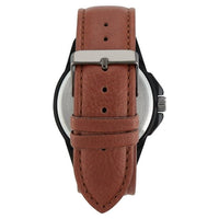 George Men's Brown Strap Watch EasyOptionXY LLC