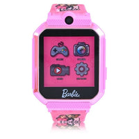 Mattel Barbie Childrens iTime Unisex Touchscreen Smart Watch with Silicone Strap and Metallic Pink Case 42MM EasyOptionXY LLC