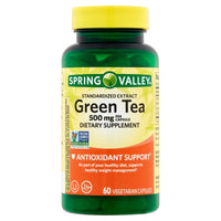 Spring Valley Green Tea Extract Vegetarian Capsules; 500 mg; 60 Count EasyOptionXY LLC