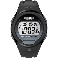 TIMEX Men's IRONMAN Essential 10 Black/Gray 40mm Sport Watch, Resin Strap EasyOptionXY LLC