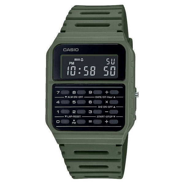 Casio Unisex Classic Calculator Watch, Green EasyOptionXY LLC