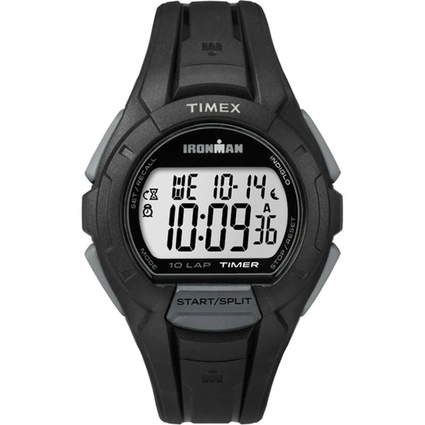 Men's Ironman Essential 10 Full-Size Watch, Black Resin Strap EasyOptionXY LLC