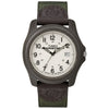 Timex Men's Expedition Camper Brown/Green 39mm Outdoor Watch, Leather & Fabric Strap EasyOptionXY LLC