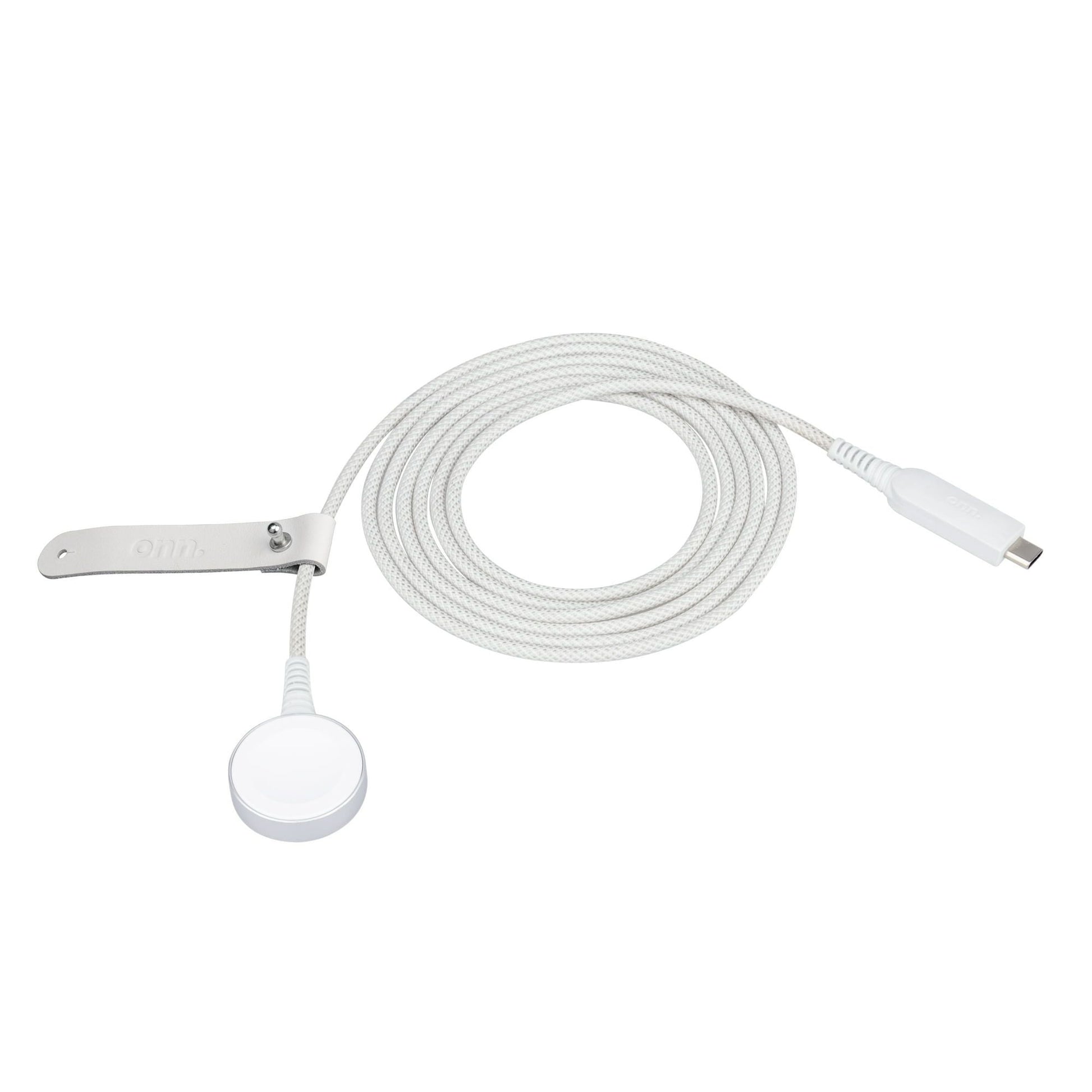 onn. 6FT USB-C Smart Watch Charger for Apple Watch, Compatible for All Apple Watch Series.White EasyOptionXY LLC