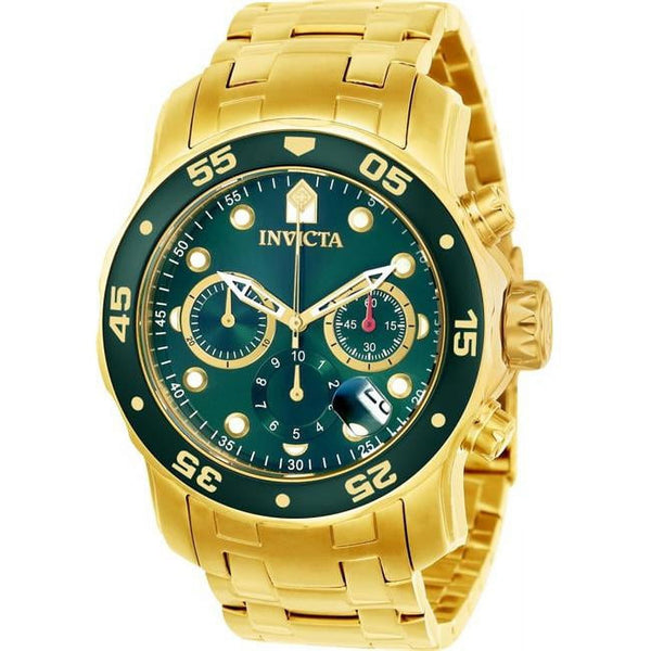 Invicta Pro Diver Chronograph Quartz Green Dial Men's Watch 21925 EasyOptionXY LLC