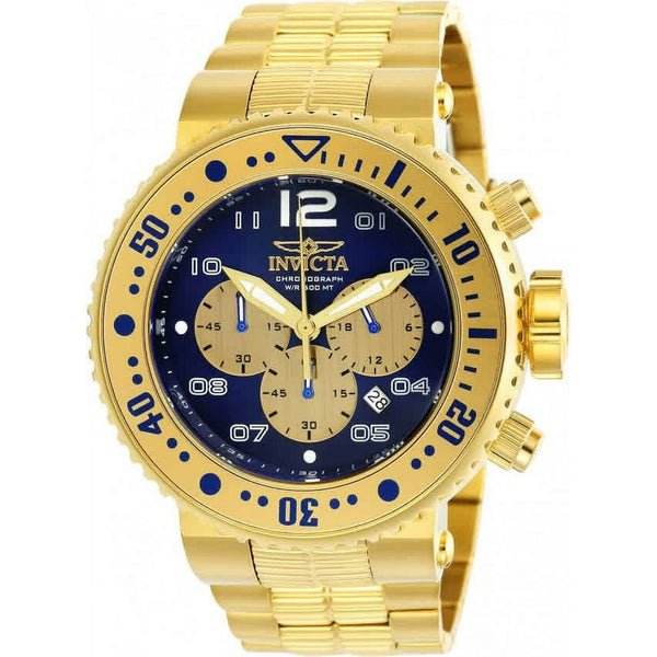 Invicta Pro Diver Chronograph Blue Dial Men's Watch 25077 EasyOptionXY LLC