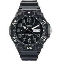 Casio Men's Classic Quartz Watch with Black Resin Strap EasyOptionXY LLC