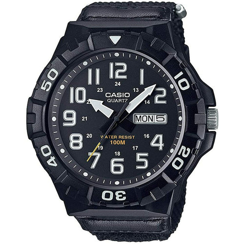 Casio Men's Sports Quartz 100m Black Resin/Nylon Watch MRW210HB-1BV EasyOptionXY LLC