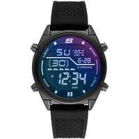 Skechers Mens Digital Watch Black Silicone Band (SR5142W) EasyOptionXY LLC